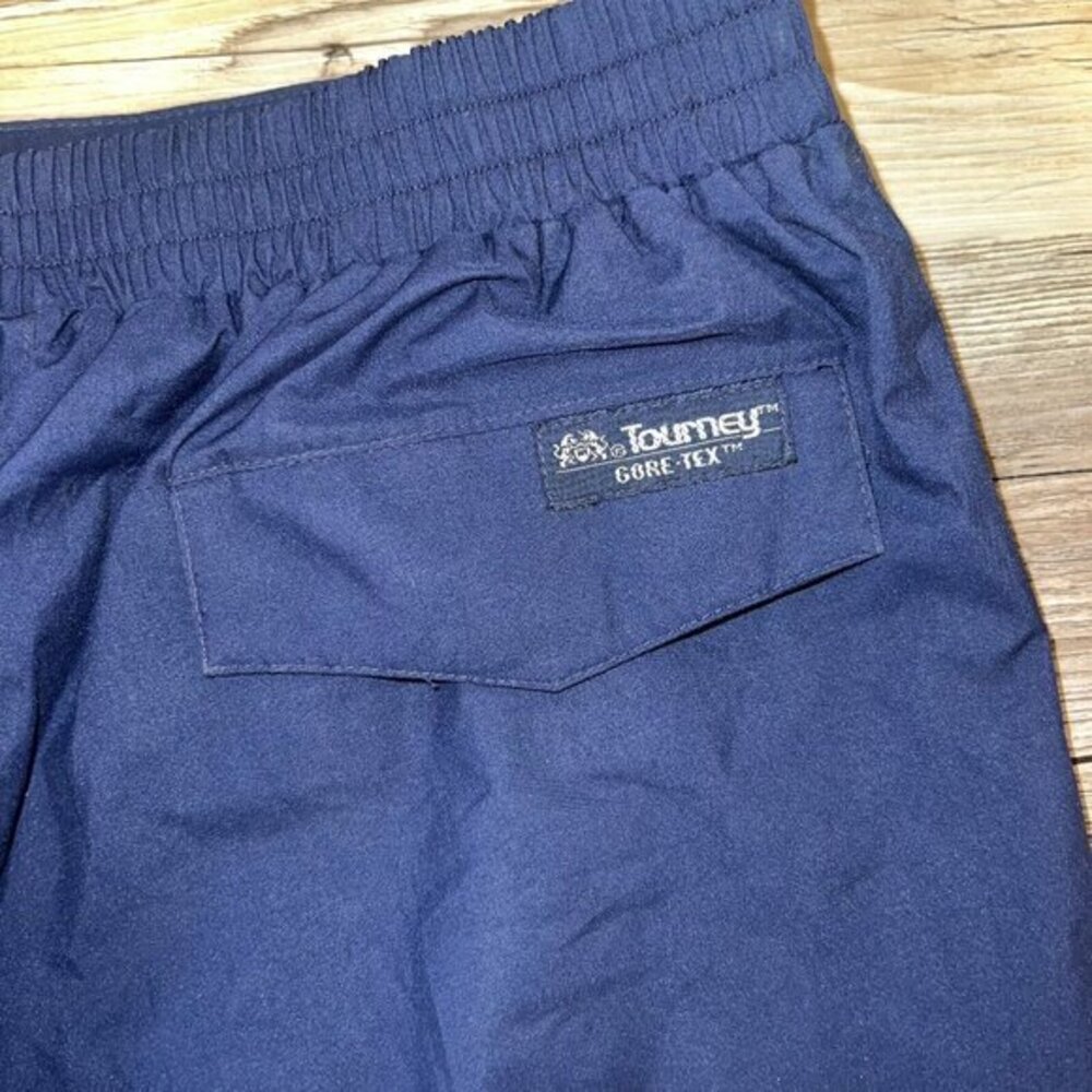 Tourney‎ Gore Tex Pants Mens Large Blue Golf Elastic Waist Waterproof Pull On - Picture 6 of 11